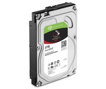 BAZAR - SEAGATE HDD IRONWOLF (NAS) 3TB SATAIII/600, 5900rpm, 64MB cache, recertified