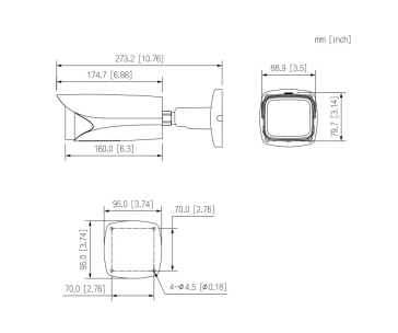 Dahua IPC-HFW5241E-Z5E-0735, IP kamera, 2Mpx, 1/2,8" CMOS, objektiv 7-35 mm, IR<120, IP67