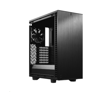 FRACTAL DESIGN skříň Define 7 Compact Black, USB 3.1 Type-C, 2x USB 3.0, bez zdroje, mATX