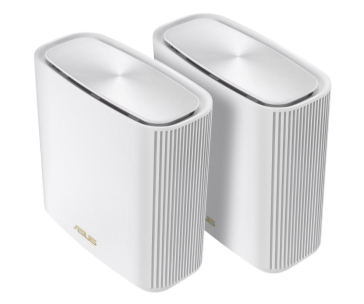 ASUS ZenWiFi XT9 2-pack Wireless AX7800 Tri-band Mesh WiFi 6 System, white