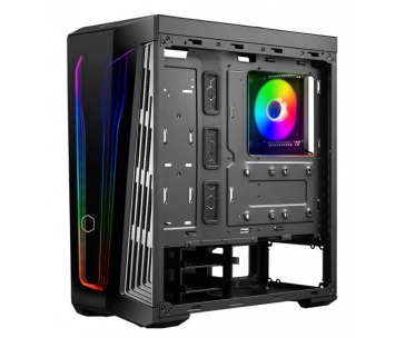 Cooler Master case MasterBox 540, Mid Tower, ATX, USB3.2, USB-C, bez zdroje, průhledná bočnice, černá