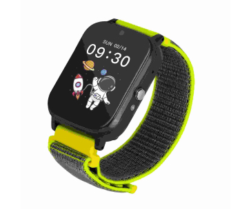 Garett Smartwatch Kids Tech 4G Green velcro