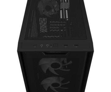 ASUS case A21 PLUS, Mini Tower, průhledná bočnice, 4x 120mm ARGB Fan, černá