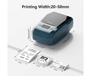 Niimbot Tiskárna štítků M2-H Smart, modrá + role štítků 230 ks