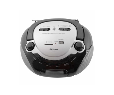 Orava RSU-05 přehrávač, USB/SD přenosný, Bluetooth, AM/FM/SW1/SW2 rádio, výstup na sluchátka, LCD displej