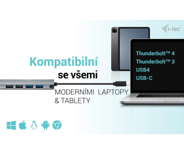 BAZAR - i-tec USB-C Metal Nano 2x HDMI Docking Station, PD 100W - Poškozený obal (Komplet)