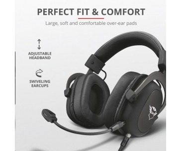 TRUST GXT 414 headset Zamak Premium Multiplatform Gaming Headset