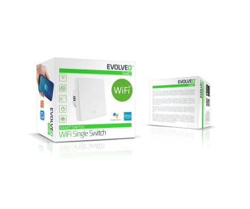 EVOLVEO WiFi Single Switch, chytrý vypínač