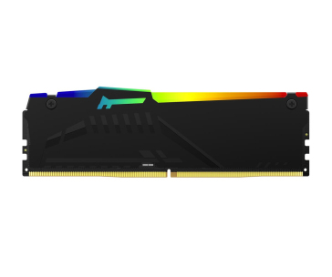 KINGSTON DIMM DDR5 8GB 6000MT/s CL30 Non-ECC FURY Beast RGB XMP, Černá