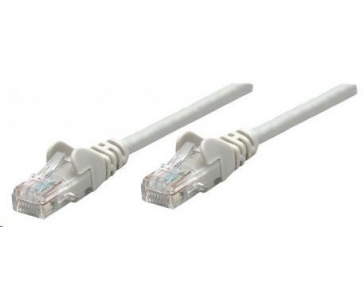 Intellinet patch kabel, Cat6A Certified, CU, SFTP, LSOH, RJ45, 5m, šedý