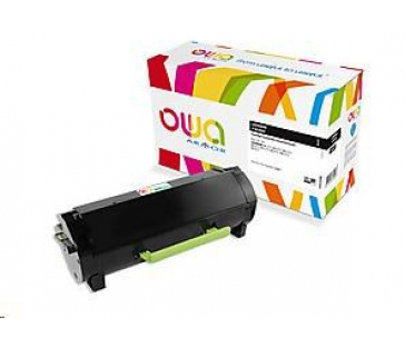 OWA Armor toner pro LEXMARK MS 317, 417, 517, 617, MX 317, 417, 517, 617, 2500 Stran, 51B2000 černá/black