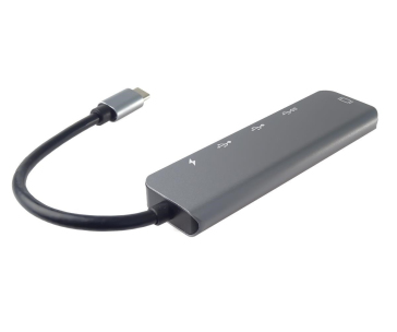 PremiumCord Adaptér USB-C na HDMI + USB3.0 + 2x USB2.0 + PD(power delivery)