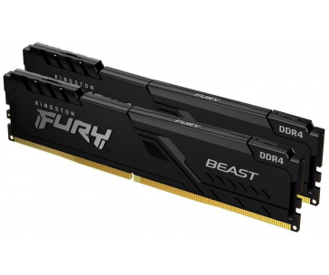 KINGSTON DIMM DDR4 8GB (Kit of 2) 3200MT/s CL16 FURY Beast Černá