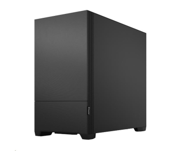 FRACTAL DESIGN skříň Pop Mini Silent Black Solid, 2x USB 3.0, bez zdroje, mATX