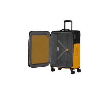 American Tourister Daring dash SPINNER M EXP TSA Black/Yellow