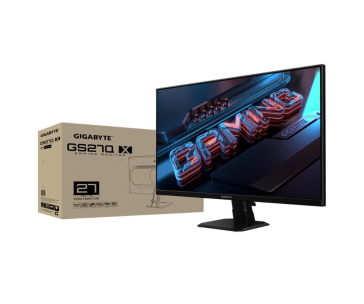 GIGABYTE LCD - 27" Gaming monitor GS27Q X, SS IPS, 2560 x 1440 QHD, 165Hz, 1000:1, 300cd/m2, 1ms, 2xHDMI, 1xDP