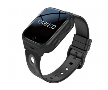 CARNEO dětské GPS hodinky GuardKid+ 4G Platinum black