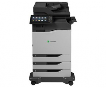 LEXMARK tiskárna CX860dtfe A4 COLOR LASER, 57ppm, 2048MB USB, LAN, duplex, dotykový LCD, 2x zásobník papíru, sešívačka