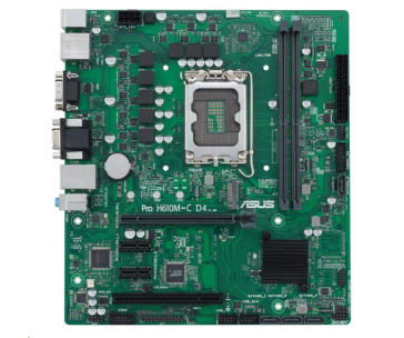 ASUS MB Sc LGA1700 PRO H610M-C D4-CSM, Intel H610, 2xDDR4, 1xDP, 1xHDMI, 1xVGA, mATX