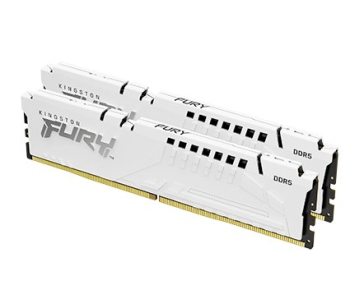 KINGSTON DIMM DDR5 64GB (Kit of 2) 6000MT/s CL40 FURY Beast Bílá XMP