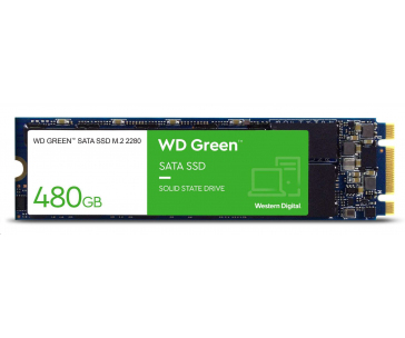 WD GREEN SSD WDS480G3G0B 480GB M.2 SATA, (R:540, W:465MB/s)