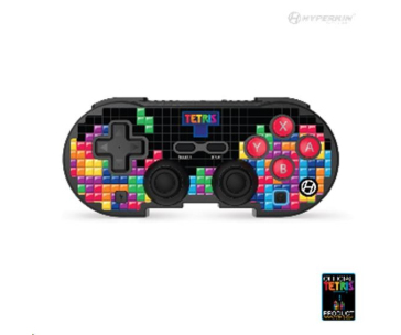 Hyperkin Pixel Art Tetris Bluetooth Controller for Nintendo Switch/PC/Mac/Android (Tetrimino Stack)