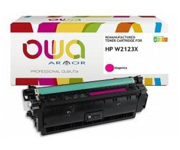 OWA Armor toner pro HP CLJ Enterprise M554dn magenta, 10.000 str., komp.s W2123X