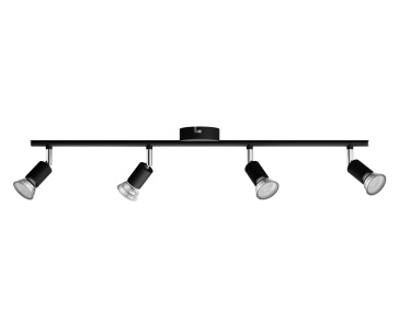 PHILIPS stropní světlo Limbali bar/tube black 4x50W 230V - černá