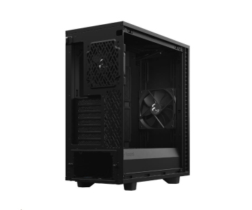 FRACTAL DESIGN skříň Define 7 Compact Black TG light, USB 3.1 Type-C, 2x USB 3.0, bez zdroje, mATX