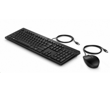 HP 225 Wired Mouse and Keyboard Combo - Anglická