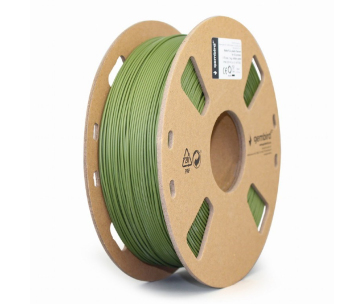 GEMBIRD Tisková struna (filament) PLA MATTE, 1,75mm, 1kg, zelená