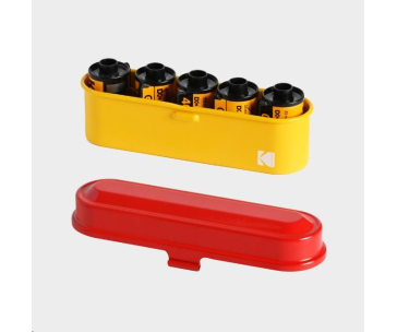 Kodak Film Case 135 (small) red/yellow