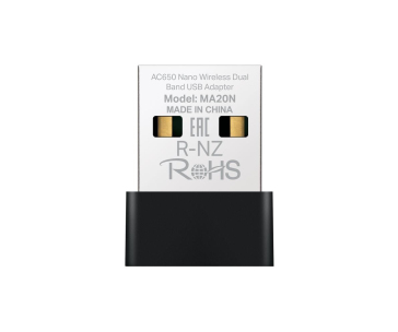 MERCUSYS MA20N WiFi5 USB nano adapter (AC650,2,4GHz/5GHz,USB2.0)