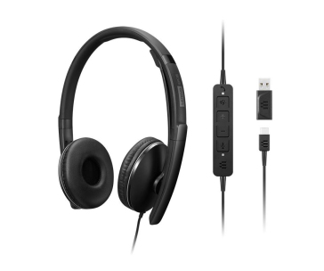 LENOVO sluchátka Wired ANC Headset Gen2 (Zoom)