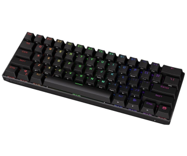 Endorfy herní klávesnice Thock Compact RD RGB /USB/ red sw. / bezdrátová / mechanická / US layout / mini /černá RGB