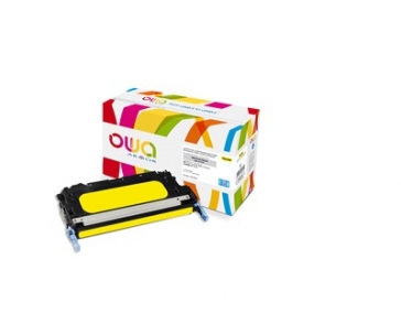 OWA Armor toner pro HP Color Laserjet 3600 CP3505, 8000 Stran, Q6472A JUMBO, žlutá/yellow