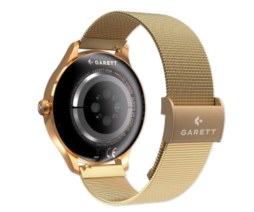 Garett Smartwatch Viva gold steel