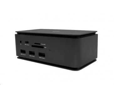 i-tec USB4 Metal Docking station Dual 4K HDMI DP with Power Delivery 80 W + Univ.Charg. 112W