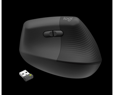 Logitech Wireless Mouse Lift for Business, graphite / black