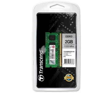 TRANSCEND SODIMM DDR3 2GB 1333MHz 1Rx8 CL9