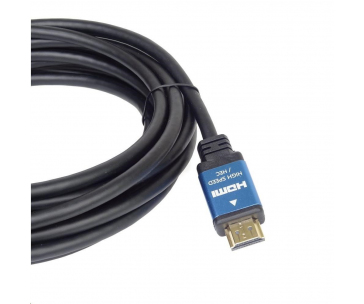 PREMIUMCORD Kabel HDMI - Ultra HDTV, 1.5m (kovové, zlacené konektory)