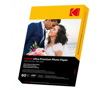 KODAK Ultra Premium Photo RC Gloss (280g/m2) 10x15 (A6) 60 listů