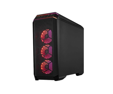 CHIEFTEC skříň STALLION 3, ATX, 1x USB-C 3.2, 2x USB 3.1, 1x USB 2.0, 4x 120mm RGB Fan, černá