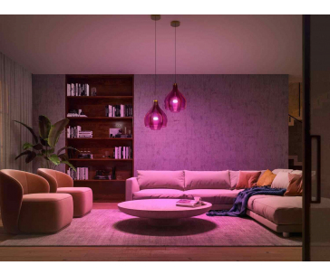 Philips Hue White and Color Ambiance 9W 1100 E27 malý starter kit