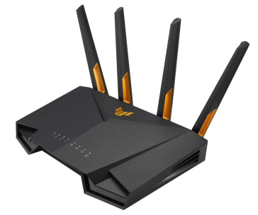 ASUS TUF-AX4200 (AX4200) WiFi 6 Extendable Gaming Router, 2.5G port, AiMesh, 4G/5G Mobile Tethering