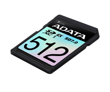 ADATA SDXC karta 512GB Express, PCIe Gen3, UHS-I, C10, V30, (R:800/W:700 MB/s)