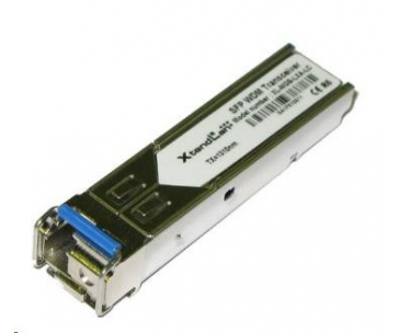 Optický SFP modul SM (1310nm/1550nm), WDM, 1,25 Gb/s, LC, 10km (CISCO,DELL,Planet,ZyXEL,TP-LINK,UBNT,MikroTik komp.)