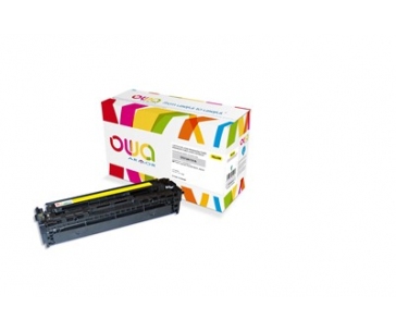 OWA Armor toner pro HP Color Laserjet Pro 200 M251, M276, 1800 Stran, CF212A, žlutá/yellow