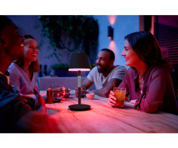 Philips Hue Go přenosná stolní lampička černá