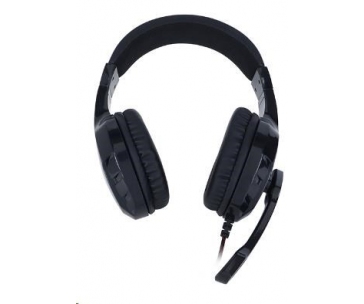 Zalman headset ZM-HPS300 / herní / náhlavní / drátový / 50mm měniče / 2x 3,5mm jack